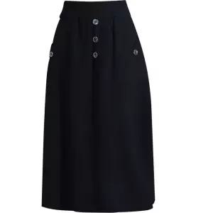 여성 출근룩 정장 스커트 슬림 니트 롱 패션 추동 A라인 스포M4