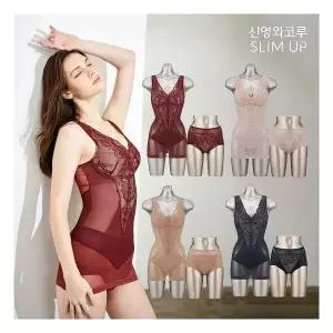 신영와코루 슬림업 코튼 라이크라 커버링 쉐이퍼 패키지