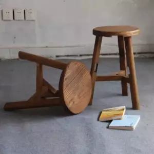 고재스툴 원목 의자 빈티지 인테리어 긴의자 카페 벤치 나무 미니 낮은