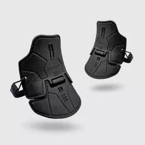 지벤(워킷) 낙하물 충격보호 편안한 착용감 안전화 발등보호대 블랙 WK-MG001