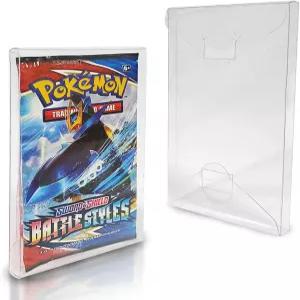 포켓몬 싱글 팩 부스터 매직 유기오와 호환되는 트레이딩 카드 케이스 봉투 - 수집 가능한 카드(10팩)용