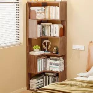 디자인코너책장 서재 벽책장 수납장 북타워 북유럽 만화 선반 책꽂이 틈새 도서랙 인테리어 거실