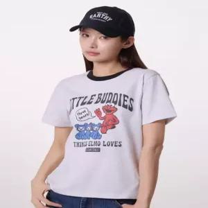 topten 여성 세서미스트리트 크루넥 T 반팔MSG2TS2913