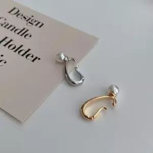 라인 심플 실버목걸이 귀찌 이어커프 볼 골드목걸이 WD84103