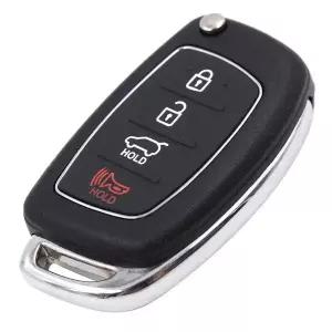 현대 4버튼 폴딩키 차키 리모컨 스마트키 교체 케이스