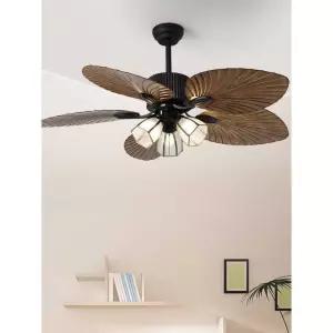 천장 실링팬 조명 엔틱 무소음 LED 거실 안방 화이트