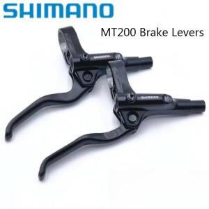 시마노 MT200 브레이크 레버 MTB 산악 자전거 유압 디스크 2피스톤 3핑거 스틸