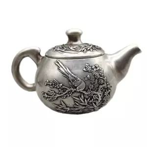 은 주전자 가정용 순은 티팟 차 빈티지