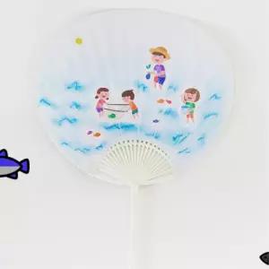 미술학원 수업재료 여름방학 부채꾸미기 1인용 돌봄교실 어르신만들기 초등학생