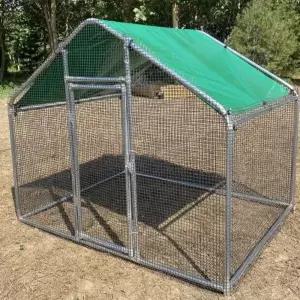 야외 닭장 대형 조립식 로그 메추리 새장 철망 농장