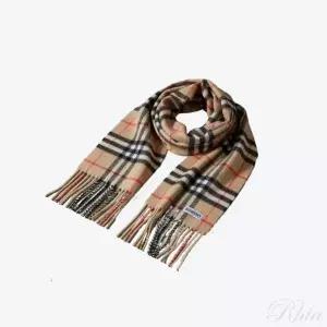 버버리 슬림 체크 캐시미어 목도리 남여 공용 8113377