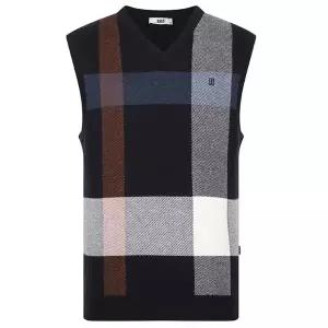 [닥스](광주신세계)26년 SS 울혼방 빅체크 베스트조끼 DMP1SWVE201N1