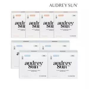 오드리선 NEW TCF 더블코어 생리대 중형 14P x4개+대형 12P x4개