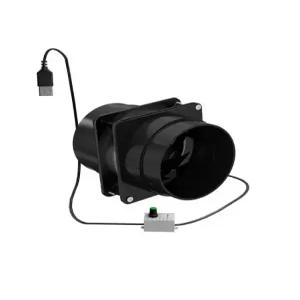 이동식 환풍기 욕실 환기팬 USB 일체형 팬 속도조절