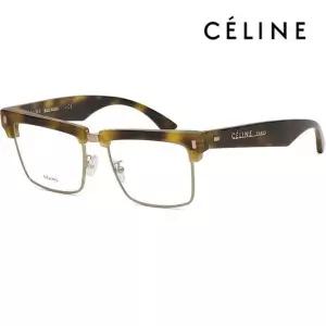 [셀린느]하금테 두꺼운 호피 반뿔테 안경테 136219893