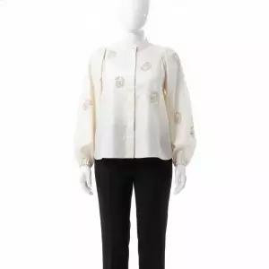 [가니]MAX MARA 25 CALADIO 11111101 001 11111101600 칼라디오 코튼 블라우스 825392