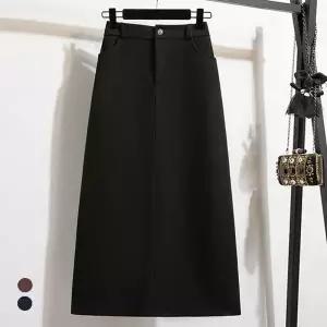 KARRA (77까지)소프트포멀하프밴딩스커트_A5W0965