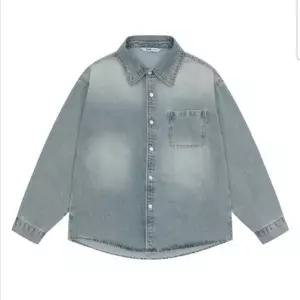 HC04 주니어 블루데님셔츠 봄 남여공용 블루데님셔츠 26s1302