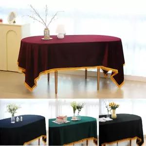 행사용 벨벳 테이블보 딥컬러 소형 중형 대형 회사 학교 행사 입학식 졸업식 시상식 식탁보