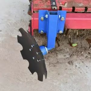 트랙터 배토기 원판 릿지 관리기부품 우측 경운기 블레이드 원형날