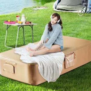 매트 리스 캠핑 에어매트 에어 베드 싱글 텐트바닥 더블 자동 두꺼운 웨이브블럭 특대형