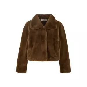 [블루레이스]블루레이스 카라 인조 밍크퍼 자켓 B5W1JK1091 206685