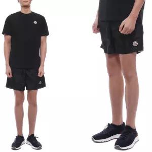 [몽클레어]26SS 남성 로고 패치 스윔 팬츠 (2C00004 53326 999 26S)