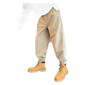 남성캐주얼바지 부츠와어울리는 슬랙스 밴딩 테이퍼드핏 작업복 조거 작업 가을 캐주얼