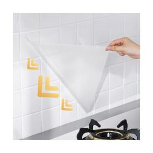더테이블 주방 오염방지 무접착 투명 시트지 10m 5m