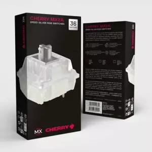 체리 MX RGB 스위치 키트 36개 기계식 키보드 DIY 핫 스왑 또는 게이밍 MX2A 스피드 실버