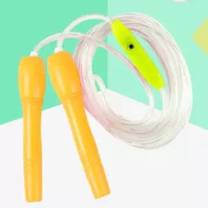 3단 야광 LED줄넘기 유아 어린이 성인 줄꼬임방지 다이어트 운동기구