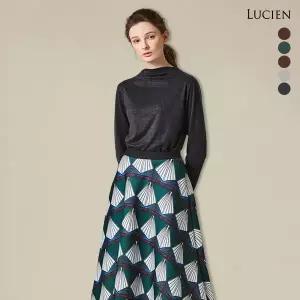 [루시앙]루시앙 메탈 샤이니 티블라우스 (5color)