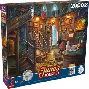 Ceaco - 6월의 여정 도서관 2000피스 퍼즐 도전적이고 게임 나이트에 완벽한 크기 38.5 x 26.5 완성