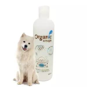 오가닉 애견 샴푸 저자극 샤워 화이트닝 500ml