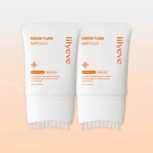 볼륨탈모 릴리이브 그로우턴AD 브러쉬 앰플 100ml 2개 좀 잔머리 쿨링 진정