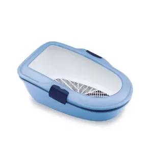 스테판플라스트 고양이 화장실 오픈형 푸르바블루 59x39x22 cm