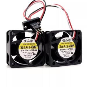 San Ace 40WF A90L-0001-0507용 새 쿨러 냉각 팬  B 24V 0.076A 9WF0424F6D04 팬쿠