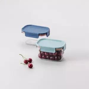 락앤락 냉장고 정리 직사각 반찬통 450ml 비스프리 모듈러 플러스