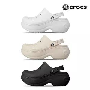 [크록스]벨라 클로그 여성 통굽 키높이 슬리퍼 샌들 3종택일 909501