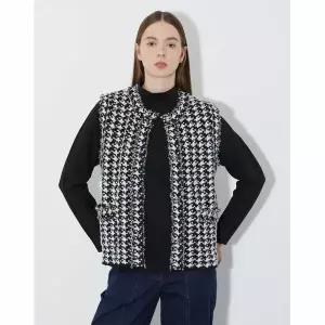 [하프클럽/올리비아로렌]하운드투스 자가드 조끼_VOCBN4S1241