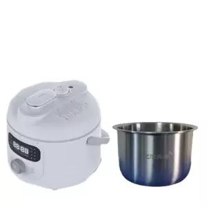 미니 전기 압력 밥솥 1.8L 저당 스테인리스 티타늄 내솥 1인용