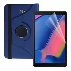 (무료배송) 갤럭시탭A9 플러스 회전 케이스+액정보호 필름 2매