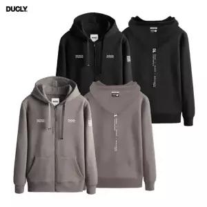 [듀클라이] 기모 후드집업 DUP-Z2001