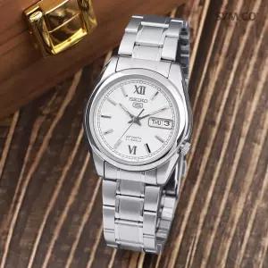 세이코5 SNKL51K1 오토매틱 데이데이트 아날로그 클래식 남자 메탈 시계 d