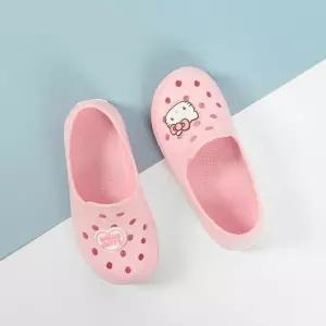 [하프클럽/프로월드컵]PWX키즈주니어 헬로키티 로 EVA 아동실내화 학생실내