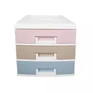 미니서랍장 작은서랍장 서랍함 3단 대 (KYR-WFKD62L)