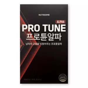뉴트리다임 프로튠알파 2g X 30포 1박스 남성 전립선 영양제 활력 균형 포올드맨