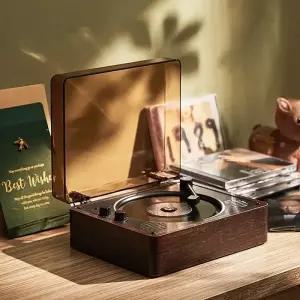 CD 플레이어 내장 스피커 다용도 오디오 아날로그 감성