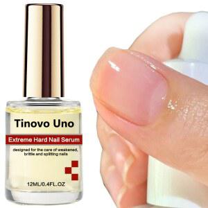 Tinovo Uno 하드 네일 세럼 오일 매니큐어는 약하고 부서지기 쉬운 갈라진 손톱을 케어합니다 케라틴 네일 하드너 강화 오일