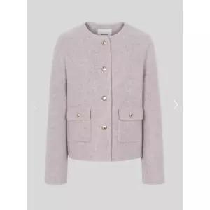 빈폴레이디스 핸드메이드 금장단추 숏 자켓 재킷 - 라벤더 BF5X30C09T 1238793